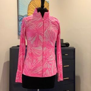 Lilly Pulitzer Luxletic zipper top